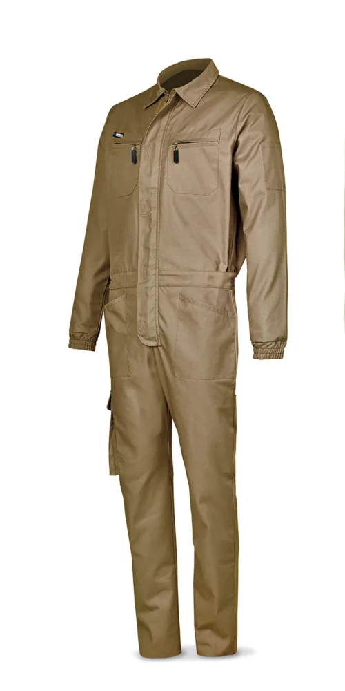 zafer uniformes y ropa de trabajo monos y buzos buzo siete bolsillos ajuste cadera beige1