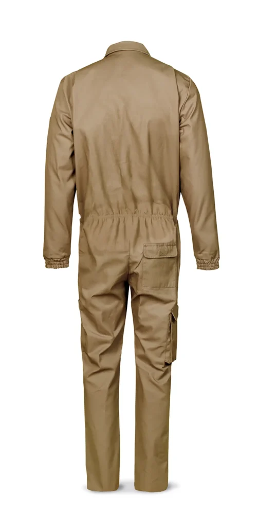 zafer uniformes y ropa de trabajo monos y buzos buzo siete bolsillos ajuste cadera beige2