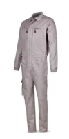 zafer uniformes y ropa de trabajo monos y buzos buzo siete bolsillos ajuste cadera elasticos laterales gris1