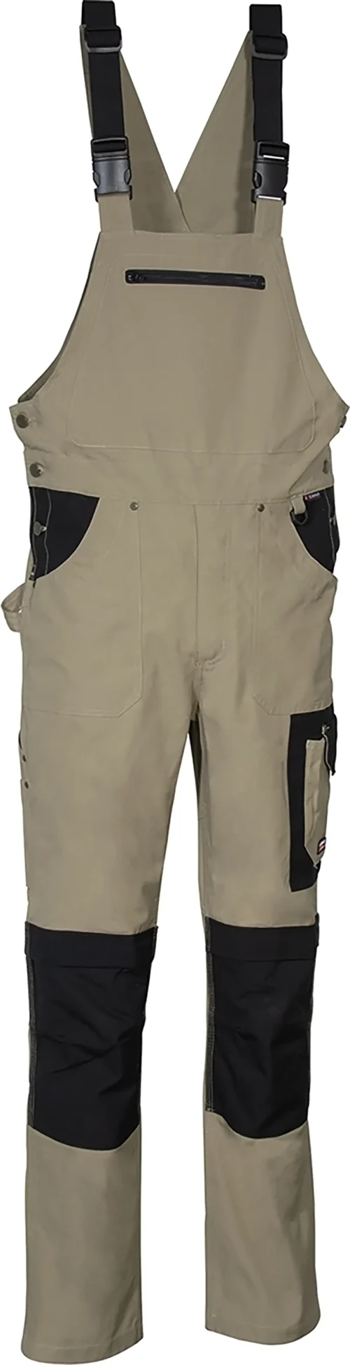 zafer uniformes y ropa de trabajo monos y buzos peto bolsillos rodilleras ajustables beige1