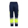 zafer uniformes y ropa de trabajo pantalon alta visibilidad dos bolsillos traseros amarillo azul marino1
