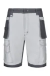 zafer uniformes y ropa de trabajo bermudas stretch bicolor cinturilla elastica blanco1 copia