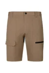 zafer uniformes y ropa de trabajo bermudas stretch bicolor corte slim beige1 copia