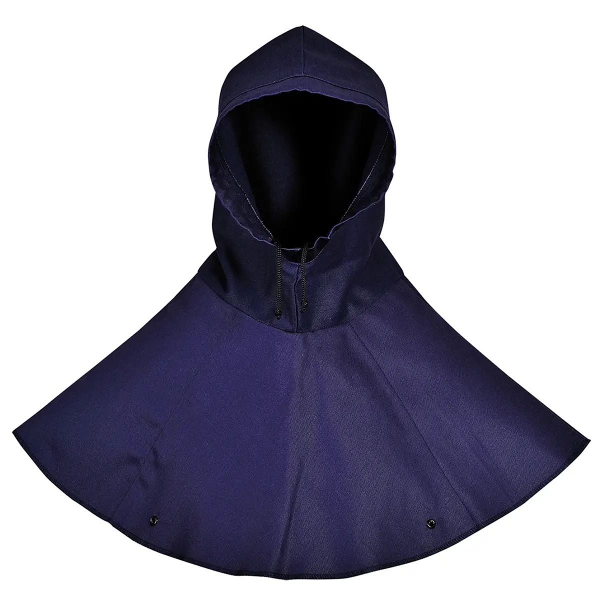 zafer uniformes y ropa de trabajo capucha cubre hombros azul marino copia