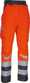 zafer uniformes y ropa de trabajo pantalon alta visibilidad acolchado bolsillos traseros tapeta naranja1