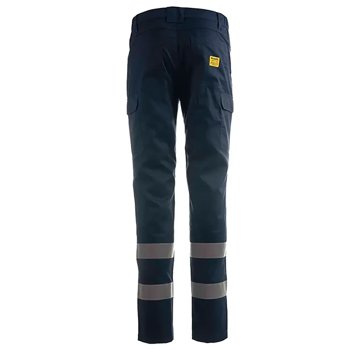 zafer uniformes y ropa de trabajo pantalon alta visibilidad multibolsillo monocolor corte slim fit azul marino2
