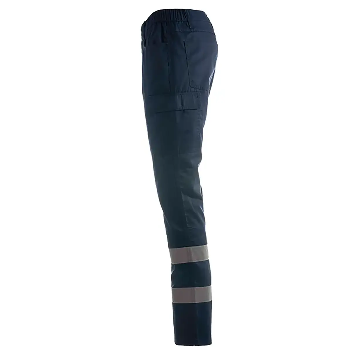 zafer uniformes y ropa de trabajo pantalon alta visibilidad multibolsillo monocolor corte slim fit azul marino3 1.webp