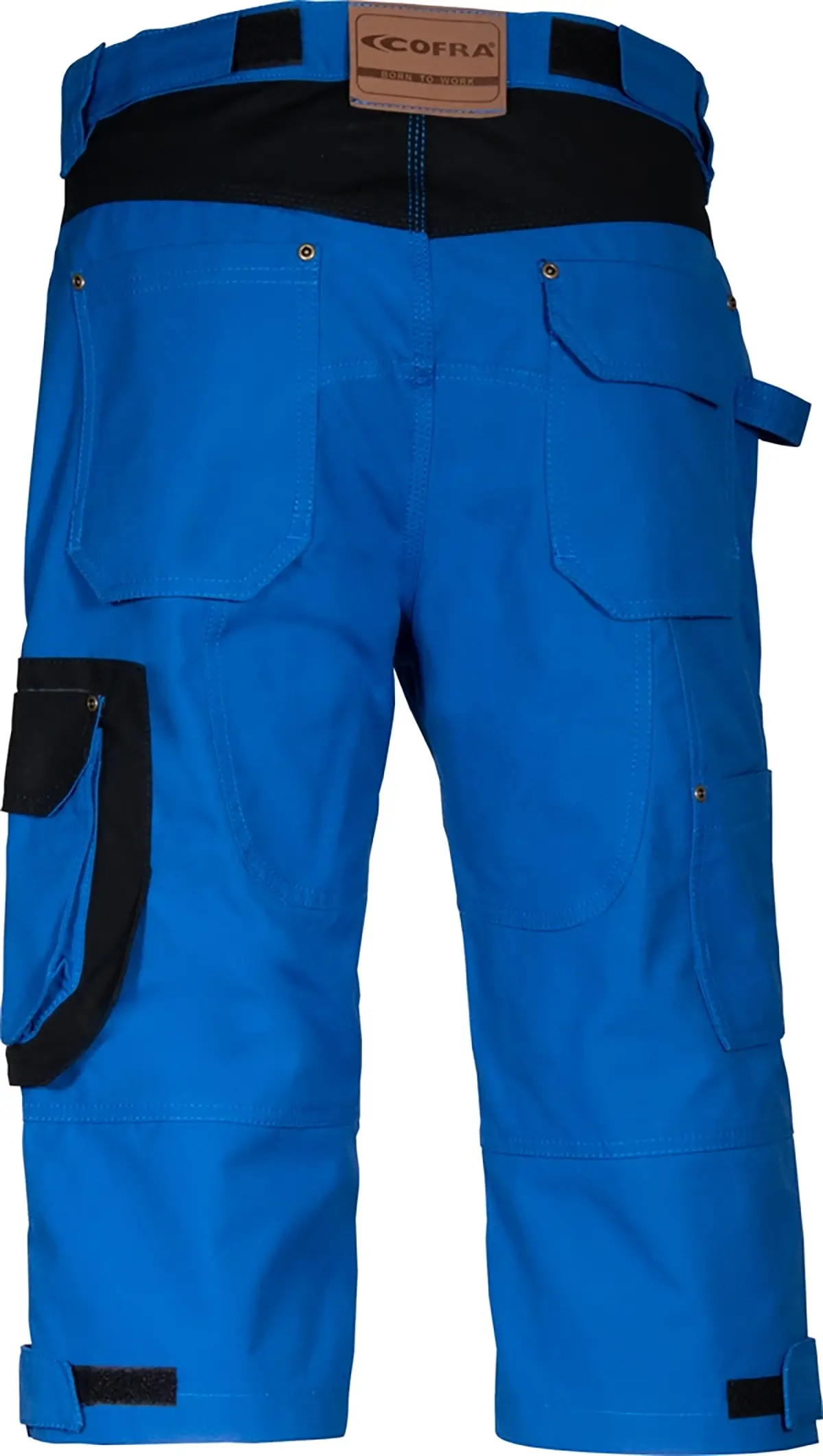 zafer uniformes y ropa de trabajo pantalon pirata doble bolsillo trasero azulina2 copia