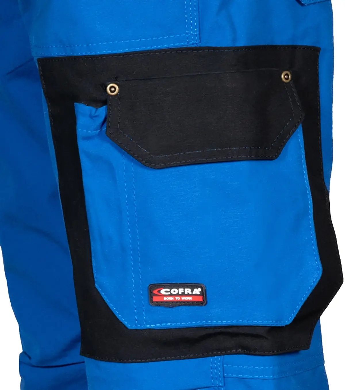 zafer uniformes y ropa de trabajo pantalon pirata doble bolsillo trasero azulina3 copia