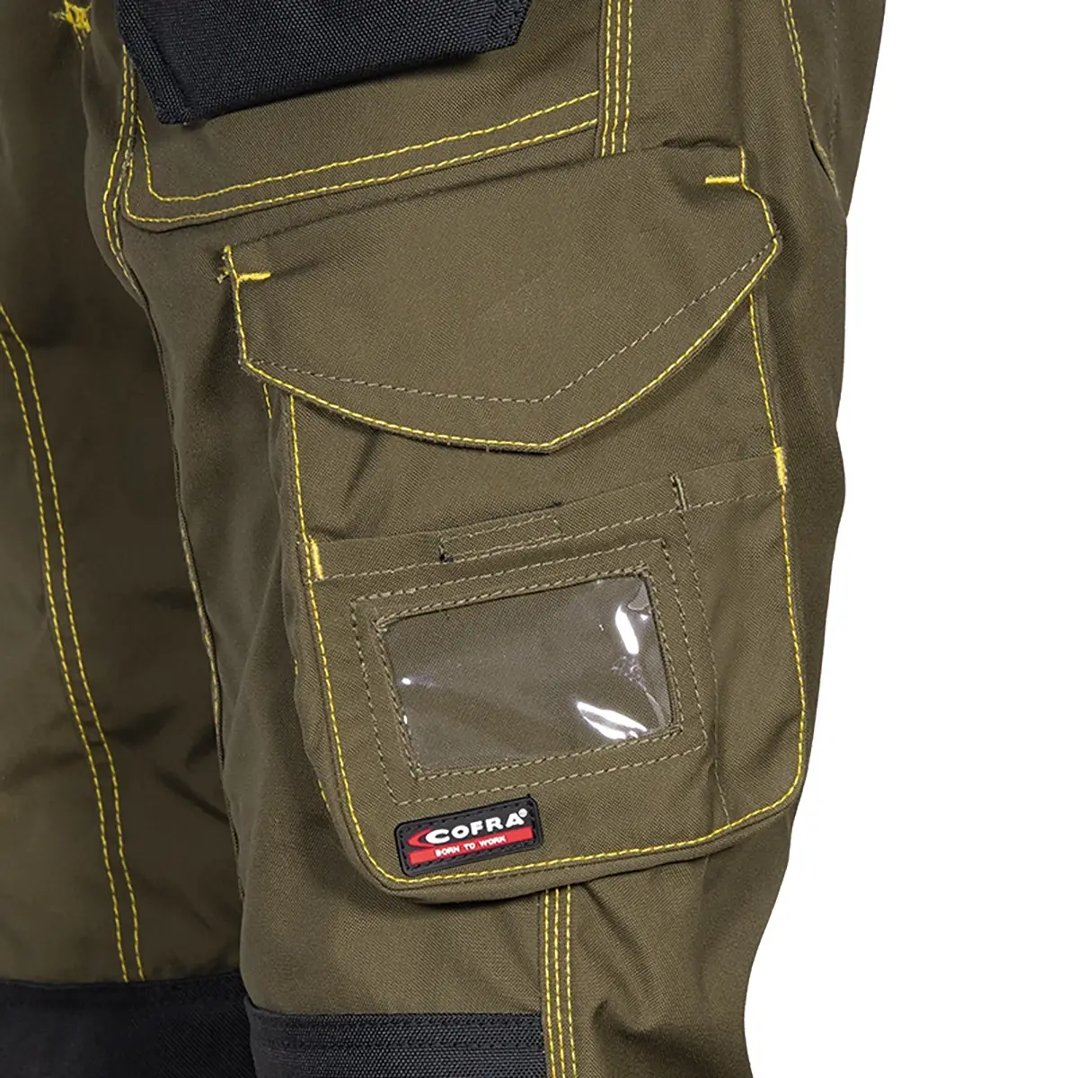 zafer uniformes y ropa de trabajo pantalon pirata hidrofugo cuatro bolsillos delanteros marron3 copia