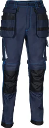 zafer uniformes y ropa de trabajo pantalones bolsillos delanteros tiro reforzado doble bolsillo trasero azul marino1 copia