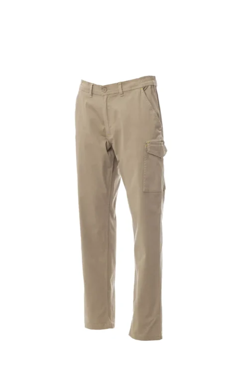 zafer uniformes y ropa de trabajo pantalones con trabillas y elastico cintura caqui2 copia