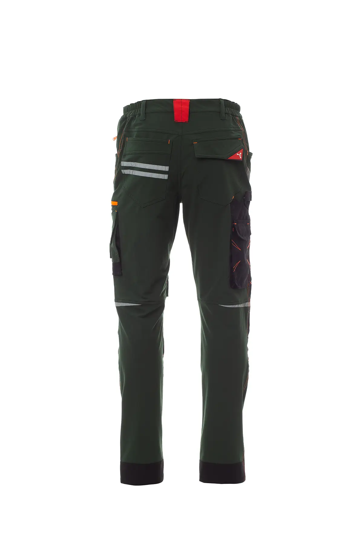 zafer uniformes y ropa de trabajo pantalones de verano elasticos laterales cierre cremallera verde3 copia 1.webp
