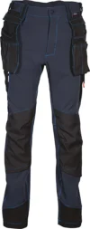 zafer uniformes y ropa de trabajo pantalones doble bolsillo trasero velcro azul marino1 copia