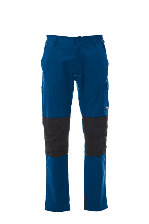zafer uniformes y ropa de trabajo pantalones multiestacion con bolsillos para rodilleras azul real1 copia