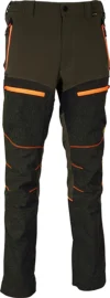zafer uniformes y ropa de trabajo pantalones tejido elastico corte ergonomico marron naranja1 copia