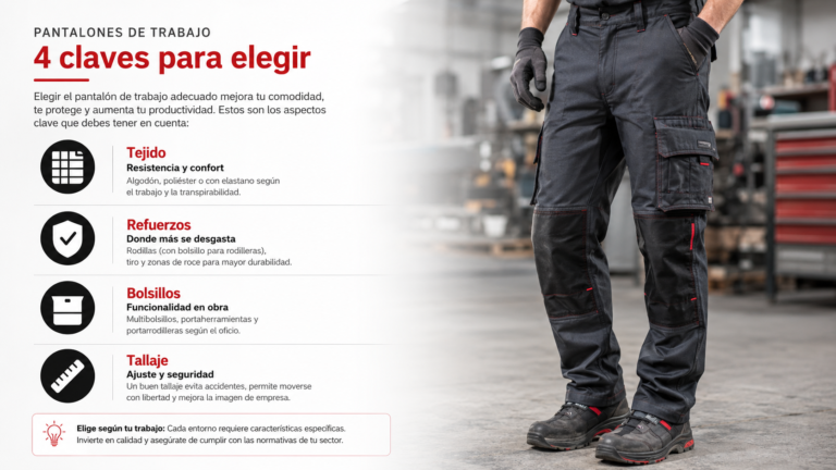 4 Claves para elegir pantalón correctamente Zafer Uniformes y Vestuario Laboral