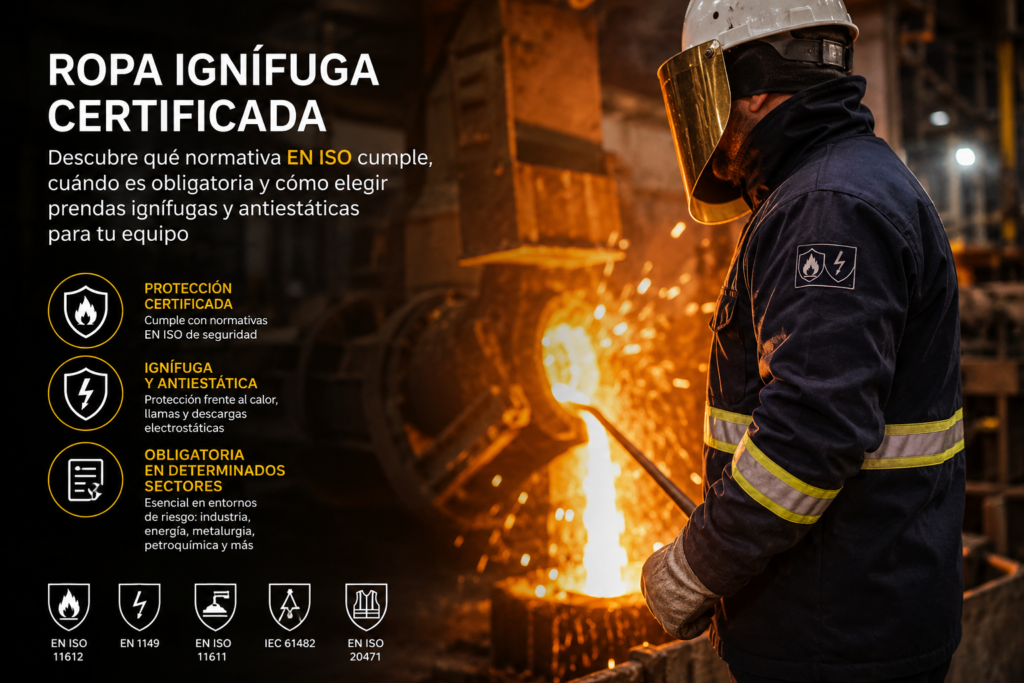 Ropa Ignífuga certificada Zafer Uniformes y Vesturaio Laboral