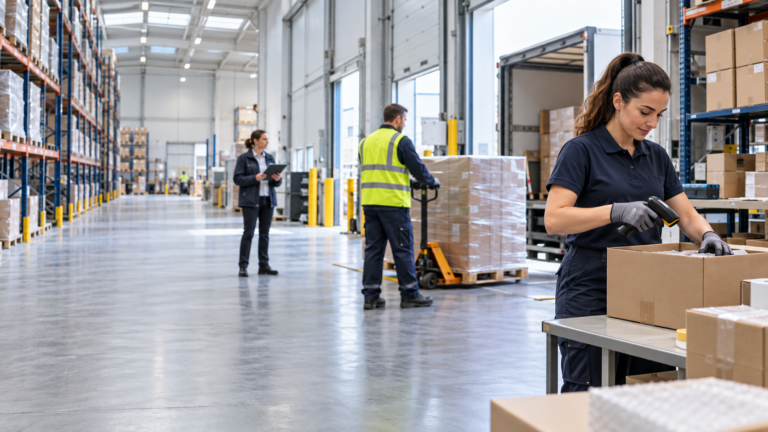 varios puestos en un mismo entorno Zafer Uniformes y Vestuario Laboral