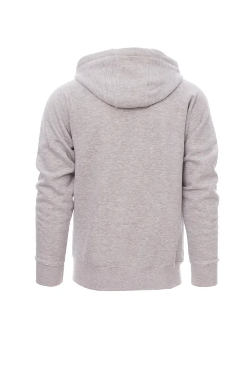 zafer uniformes y ropa de trabajo sudadera con capucha y cremallera sbs completa gris melange (2)